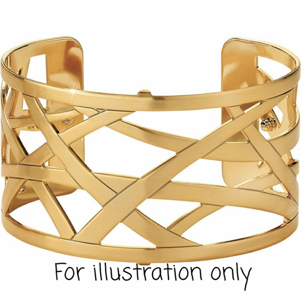 Brighton Christos Silver Maritzburg Wide cuff.